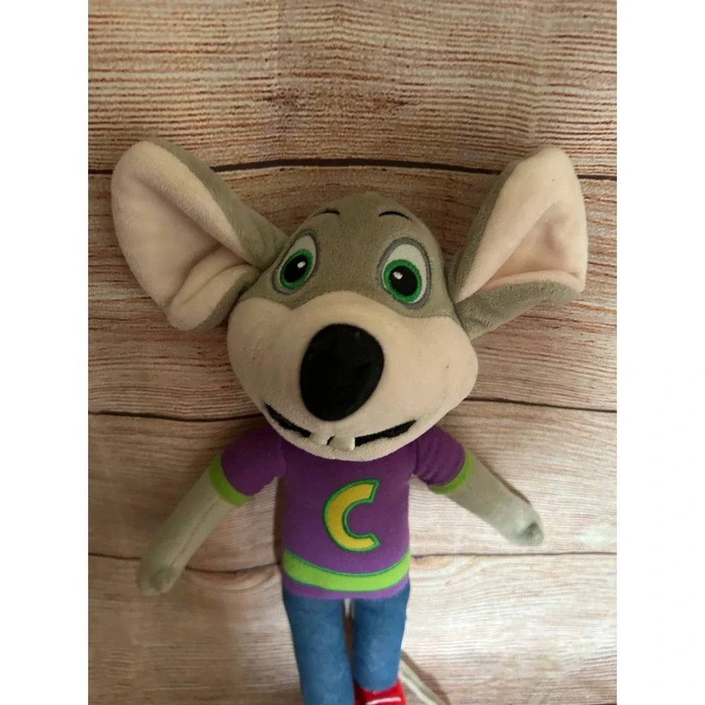 Stuffed Chuck E. Cheese mouse